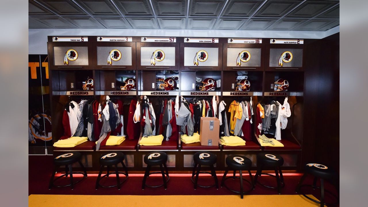 Washington Redskins Locker Room Sign