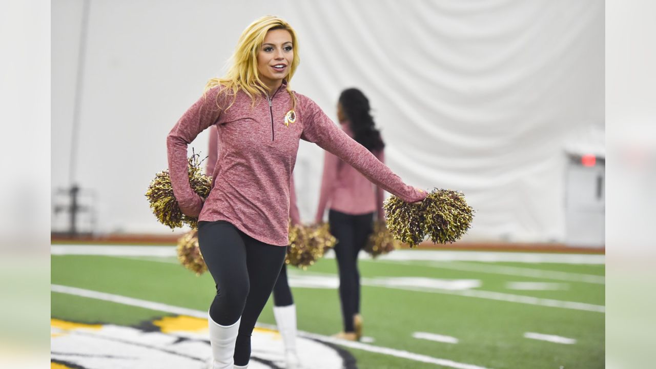 Redskins Cheerleader Christa's Game Day Photos