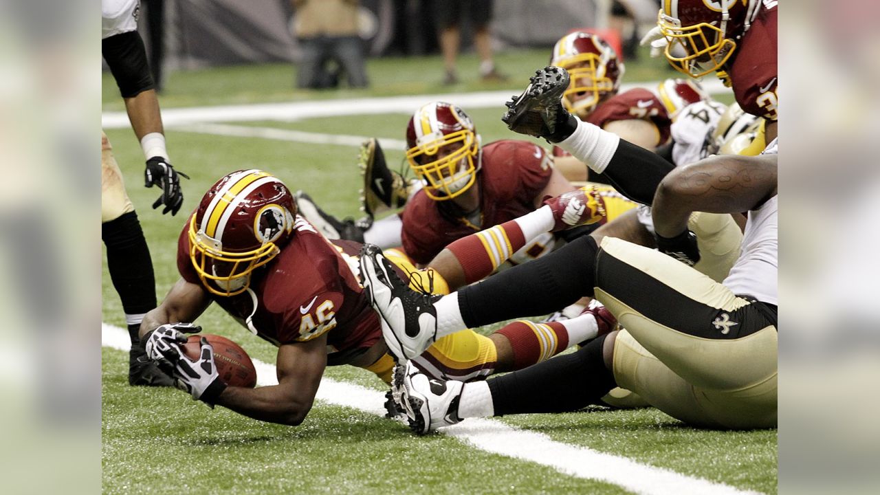 Washington Redskins offensive tackle Kevin Bowen (72) reacts to a play  during the second half of an NFL football game against the New York Giants  in Landover, Md., Thursday, Nov. 23, 2017. (