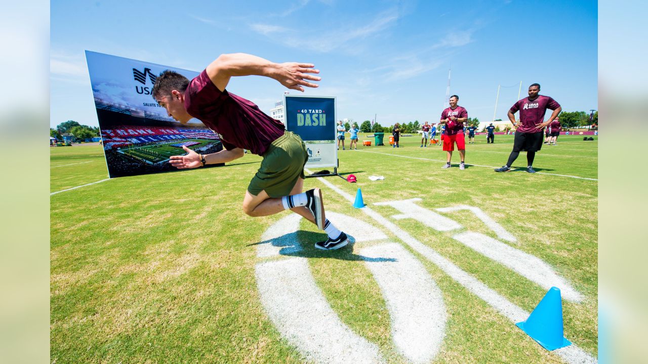 DVIDS - Images - USAA's Salute to Service NFL Boot Camp [Image 9