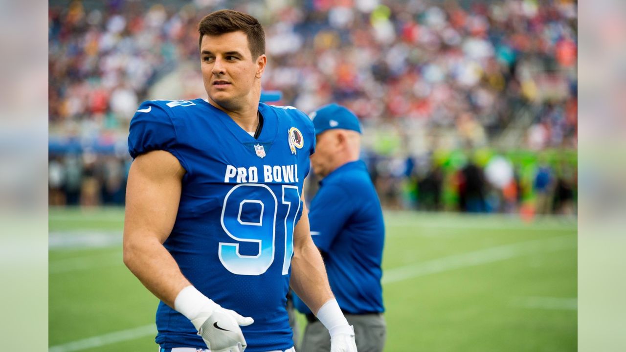 Charitybuzz: Ryan Kerrigan Game Issued Pro Bowl Jersey