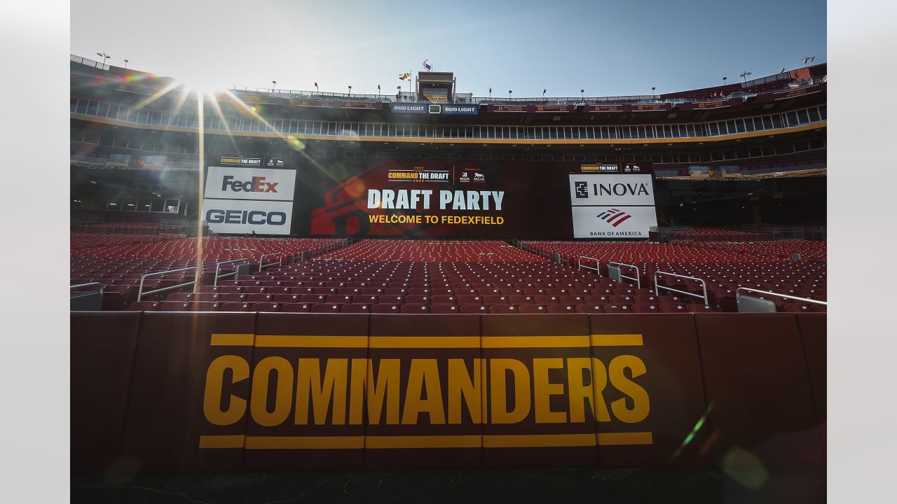 Commanders Draft Party at FedExField