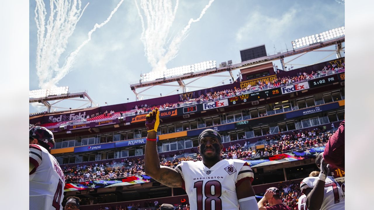 Washington Commanders fans filled FedEx Field up today!! #HTTC