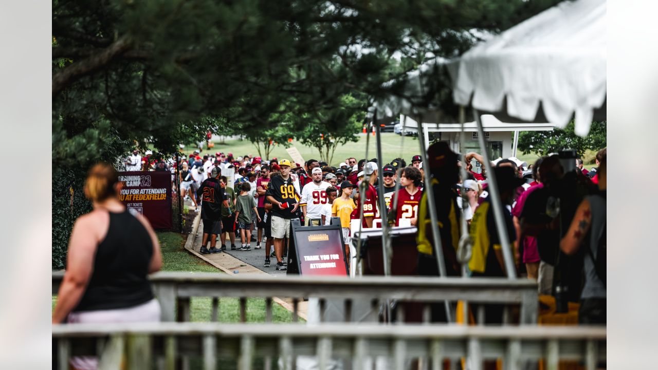 Photos Show Drastic Difference In Commanders Training Camp Fan Turnout