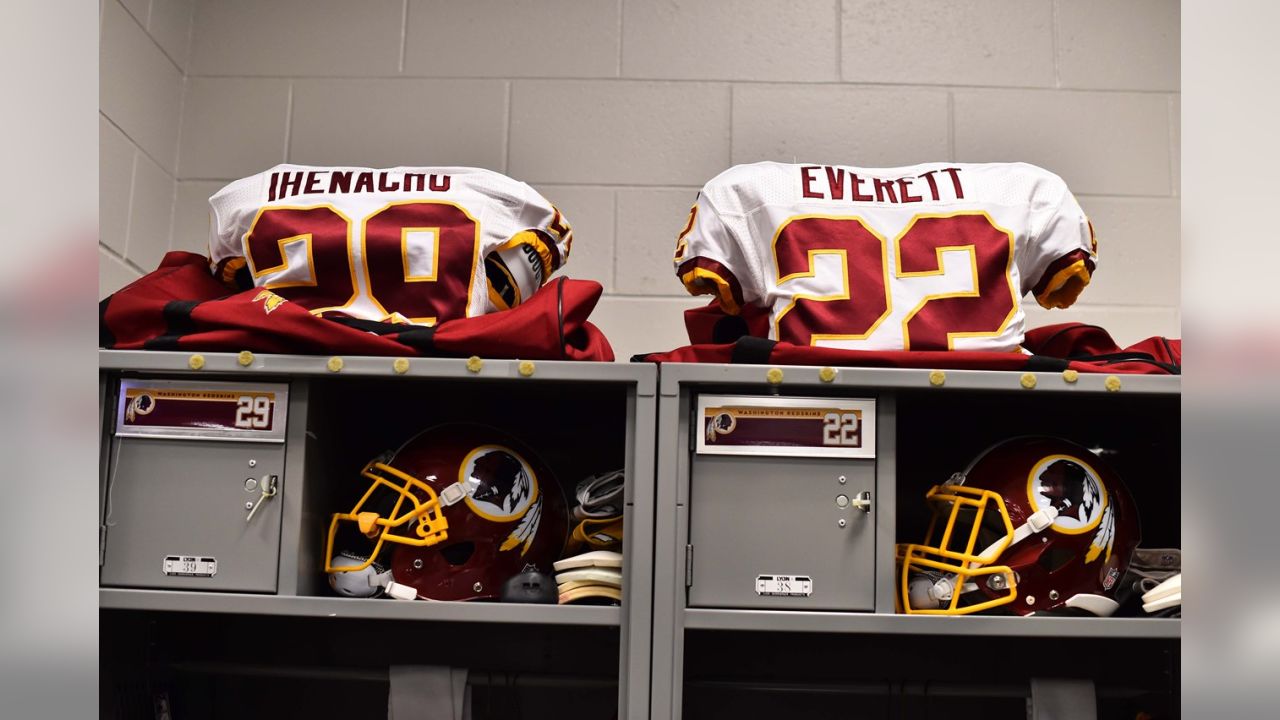 Redskins Wearing White Jerseys, Burgundy Pants Vs. Giants