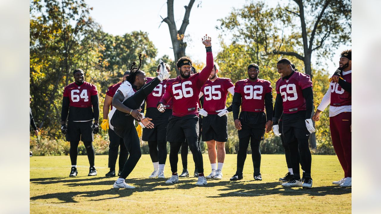 The Posse' present at Commanders practice Friday