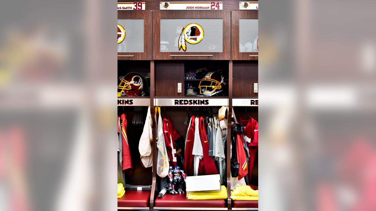 Redskins Unveil New Locker Room For Players