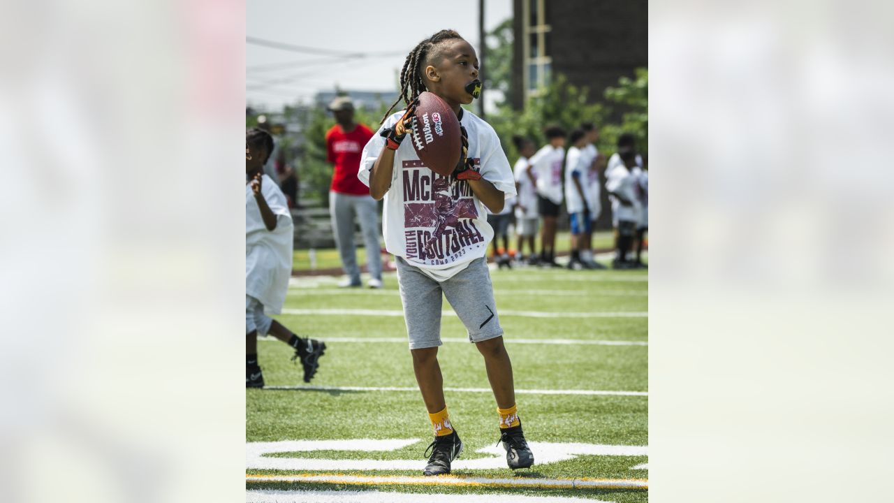 Terry McLaurin  Terry McLaurin Hosts Youth Football Camp