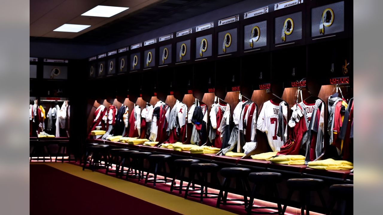 Redskins Unveil New Locker Room For Players