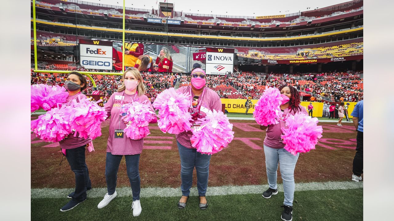 Original Washington Commanders I wear pink for Breast Cancer