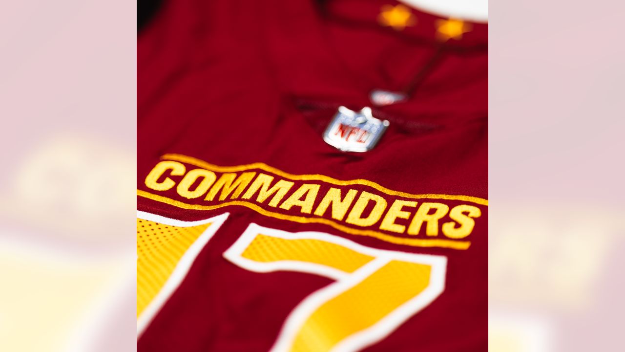 Commanders announce 2022 home jersey schedule
