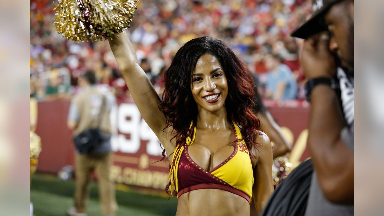 Redskins Cheerleader Christa's Game Day Photos