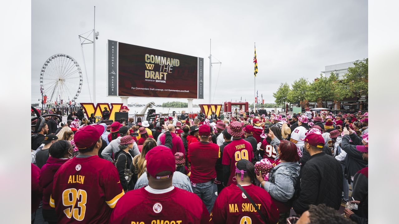 Commanders Draft Party at National Harbor