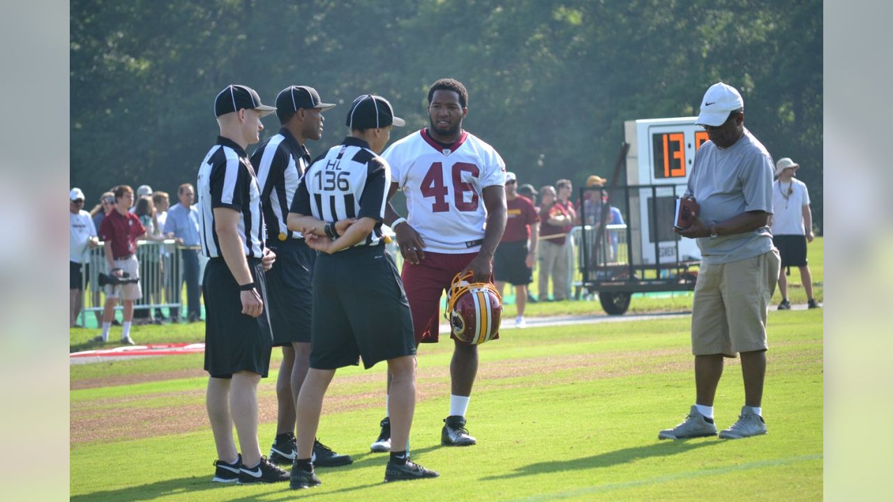 Redskins 2-minute drill: Safety DeAngelo Hall on the best receiver he's  ever covered