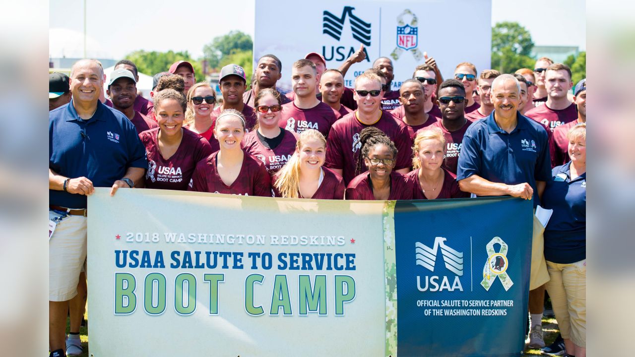 DVIDS - News - Service members join the Commanders for USAA Salute to  Service Boot Camp