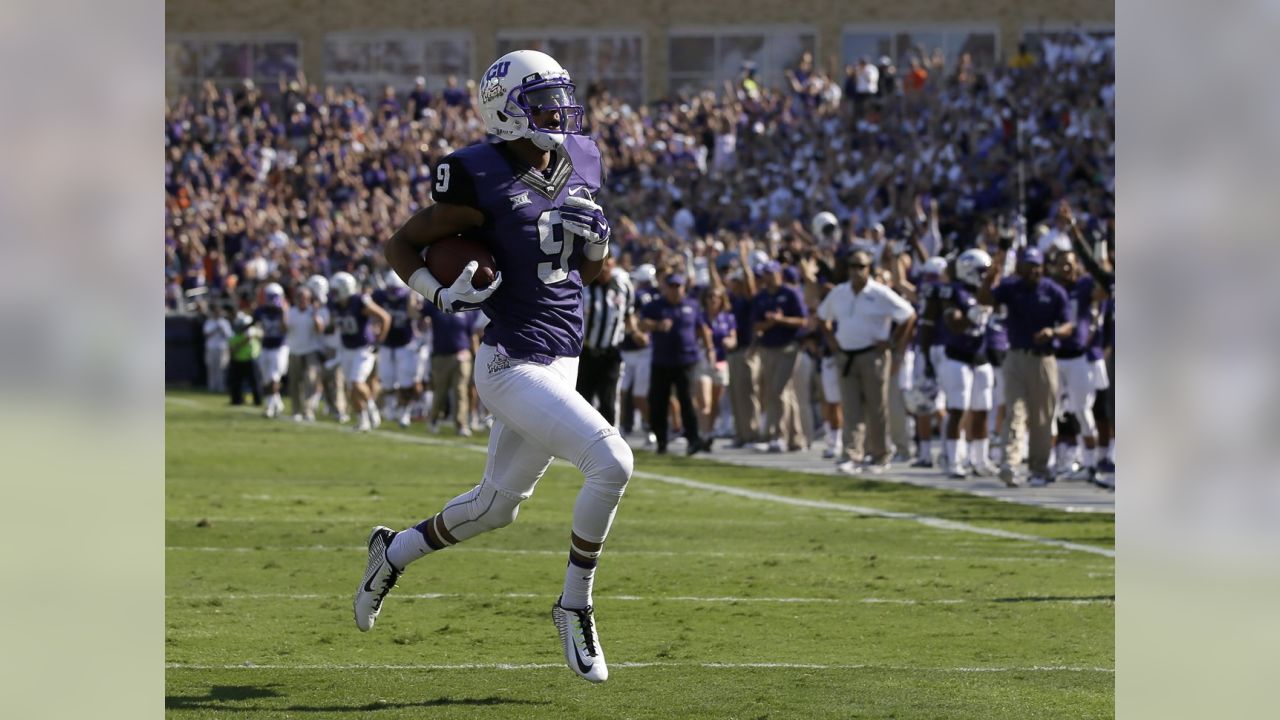 TCU wide receiver Josh Doctson goes to the Washington Redskins with No. 22  pick