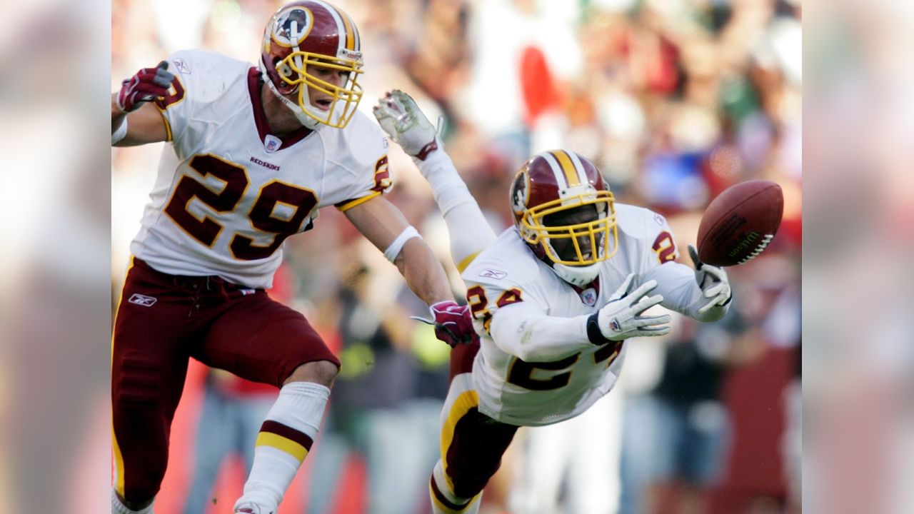 Shawn Springs' Official Washington Redskins Signed Jersey