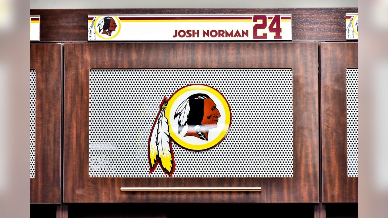 Washington Redskins Locker Room Sign