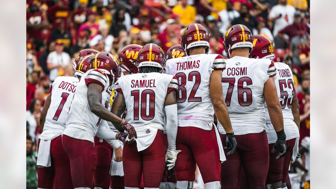 WATCH: Washington Commanders Rookie WR Jahan Dotson Scored First Career TD  - Sports Illustrated Washington Football News, Analysis and More