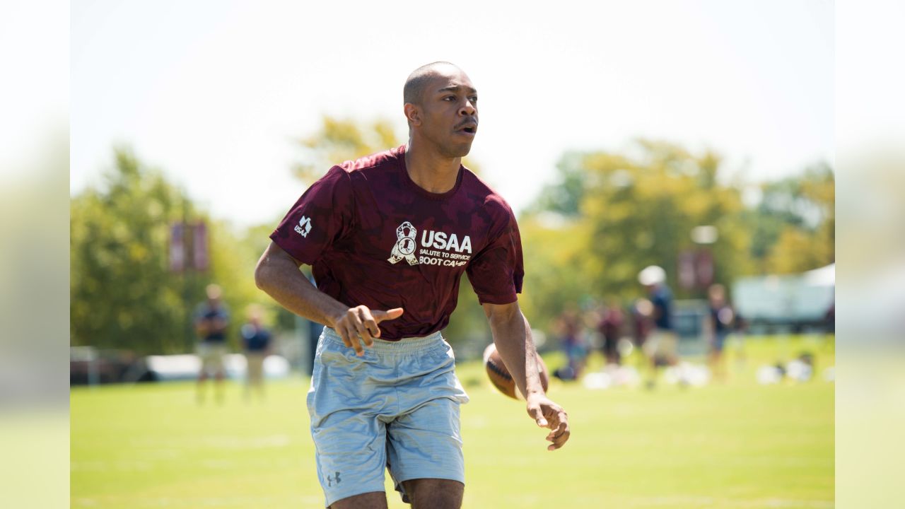 USAA, Commanders put on entertaining, competitive boot camp for