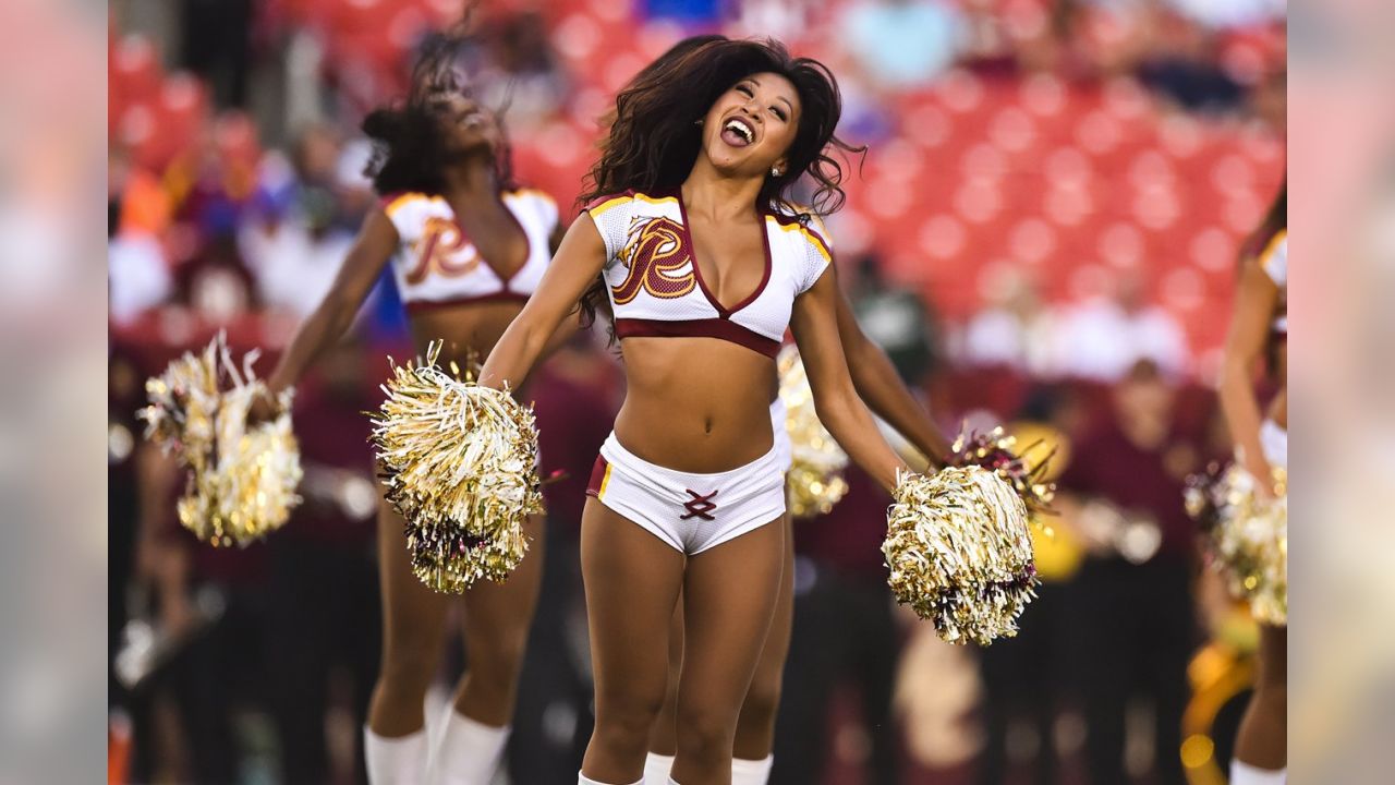 Redskins cheerleaders remind fans of 50 years of costumes - The Washington  Post