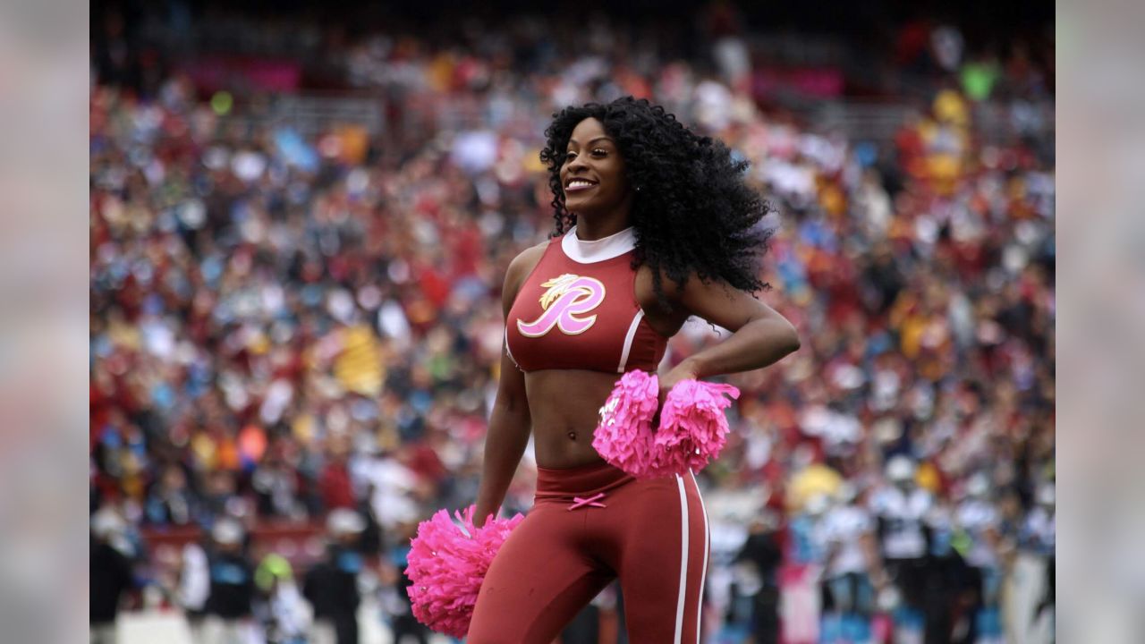 Washington Commanders cheerleaders perform during an NFL football game  against the Carolina Panthers, Saturday, Aug. 13, 2022 in Landover. (AP  Photo/Daniel Kucin Jr Stock Photo - Alamy