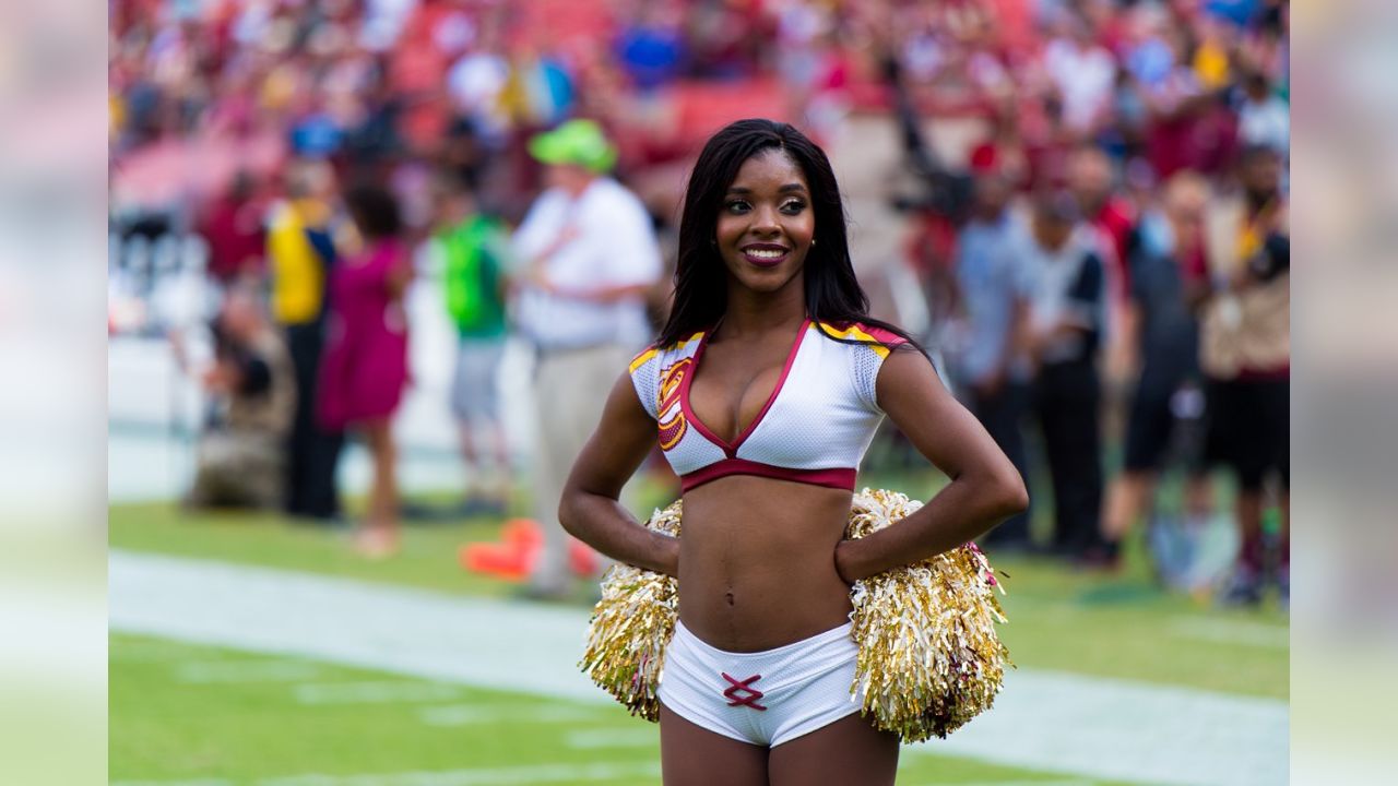 PHOTOS: Cheerleaders Root On The Redskins Over The Bengals