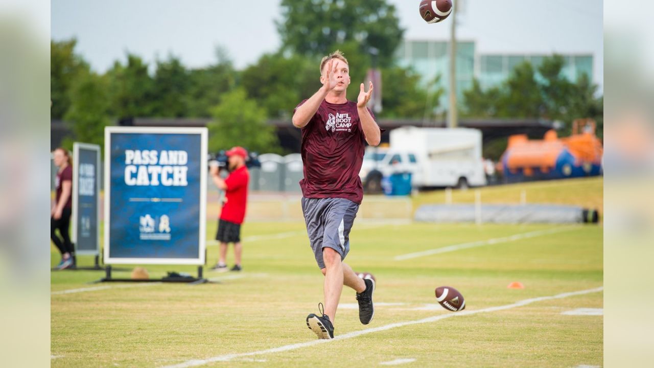 Redskins Hosts USAA NFL Boot Camp