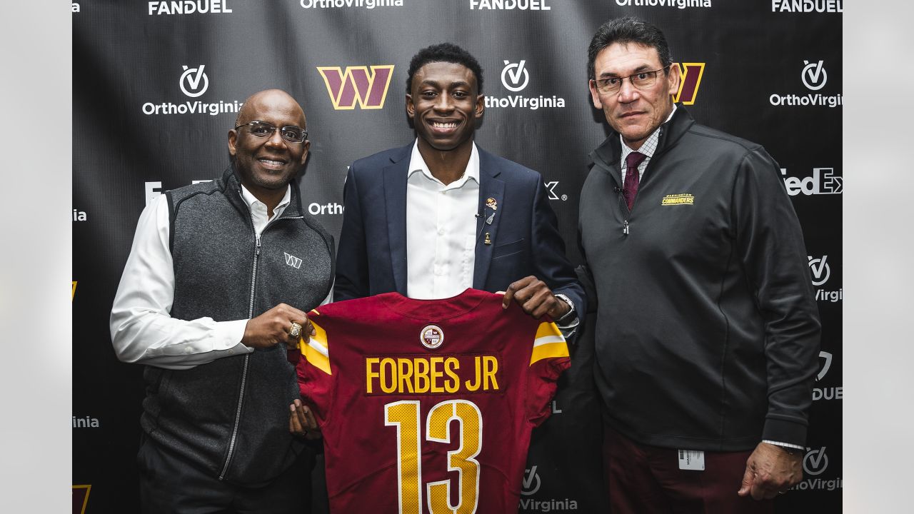 Washington Commanders: Jahan Dotson sees the hype in Emmanuel Forbes