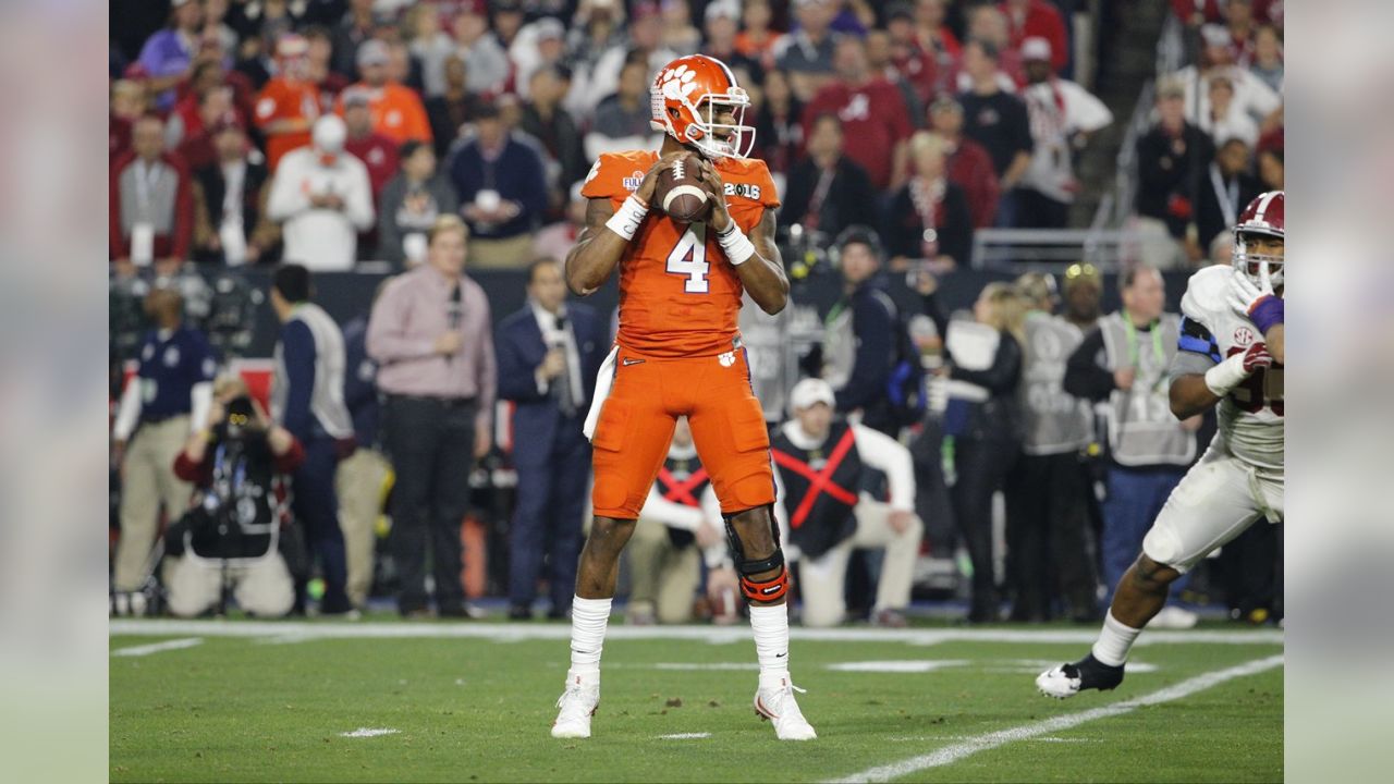 2018 Score Deshaun Watson 2017 NFL Draft College Jersey #19 BROWNS. 2280