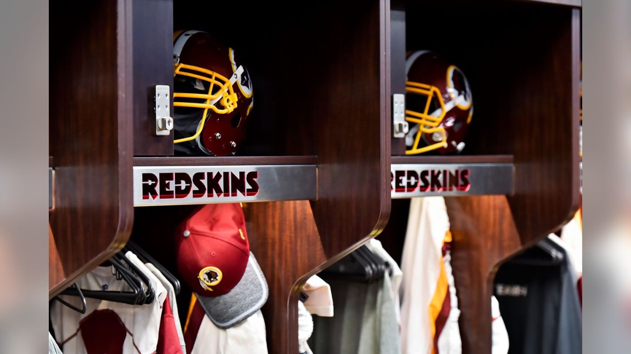 Redskins Unveil New Locker Room For Players