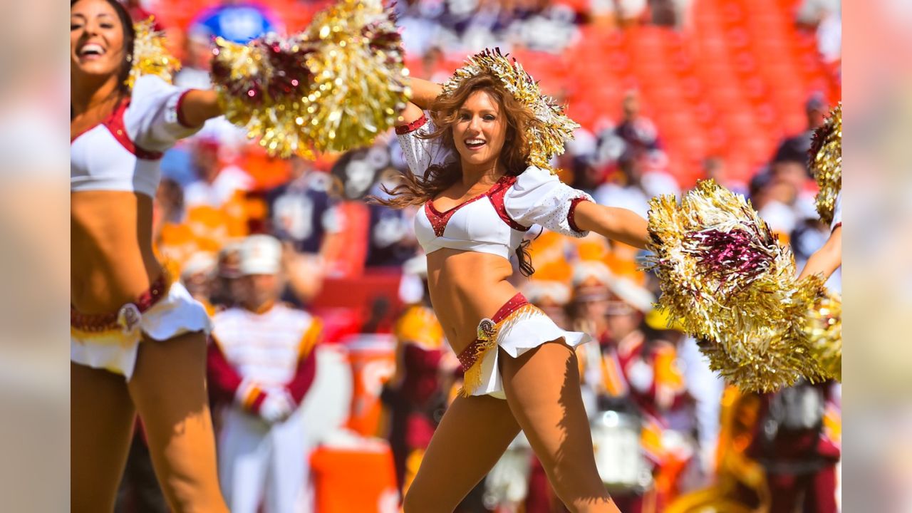 Redskins Cheerleader Jordyn In Uniform