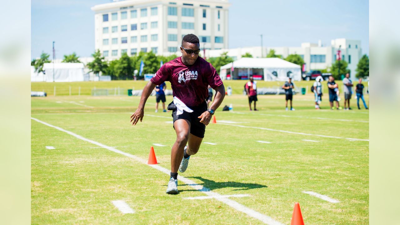 Redskins Hosts USAA NFL Boot Camp