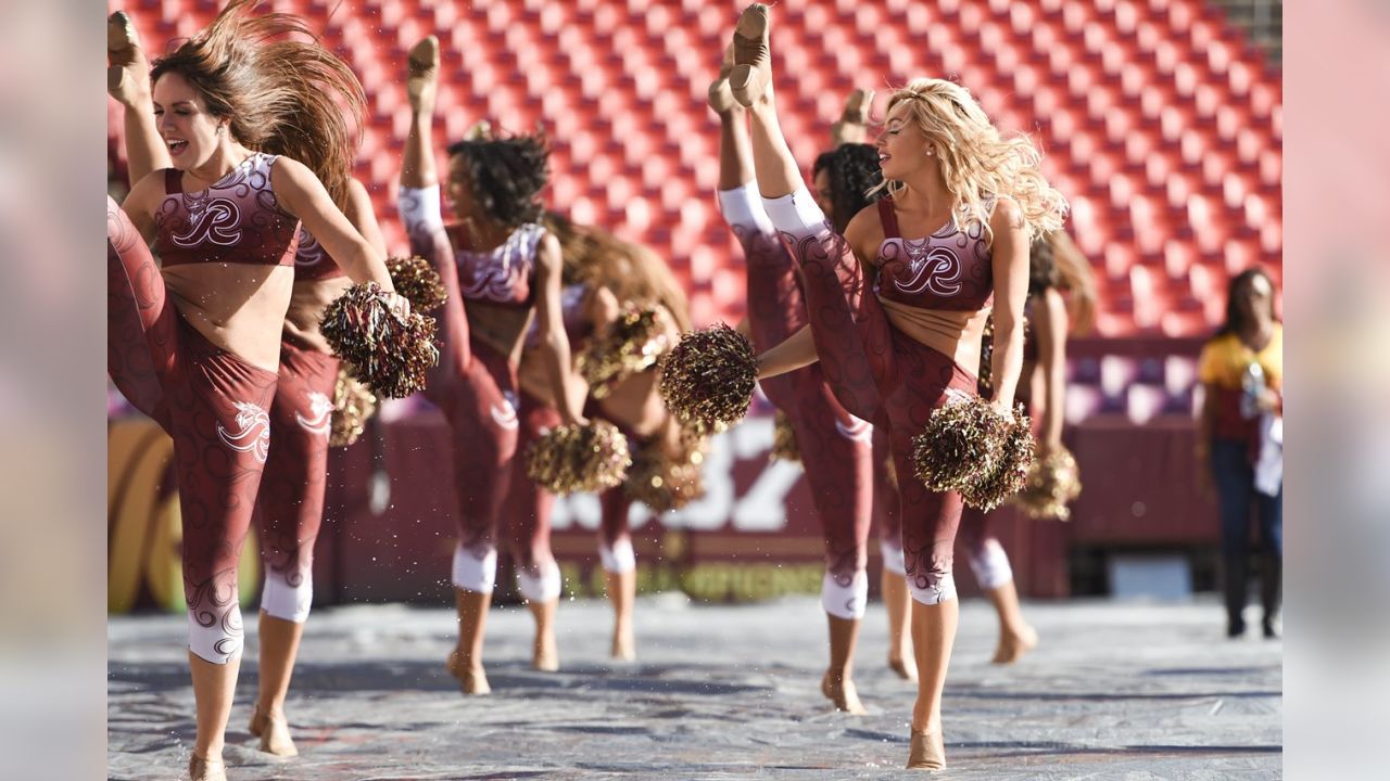 Redskins Cheerleader Christa's Game Day Photos