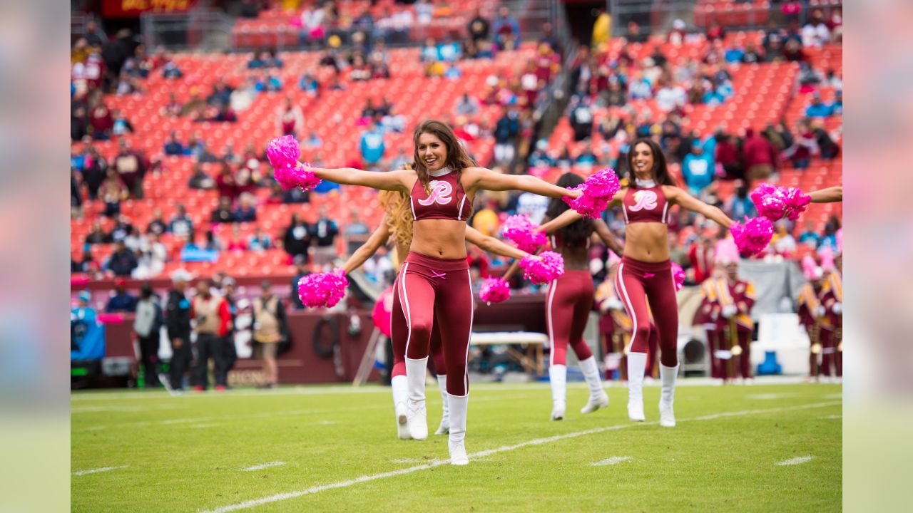 Washington Commanders cheerleaders perform during an NFL football game  against the Carolina Panthers, Saturday, Aug. 13, 2022 in Landover. (AP  Photo/Daniel Kucin Jr Stock Photo - Alamy