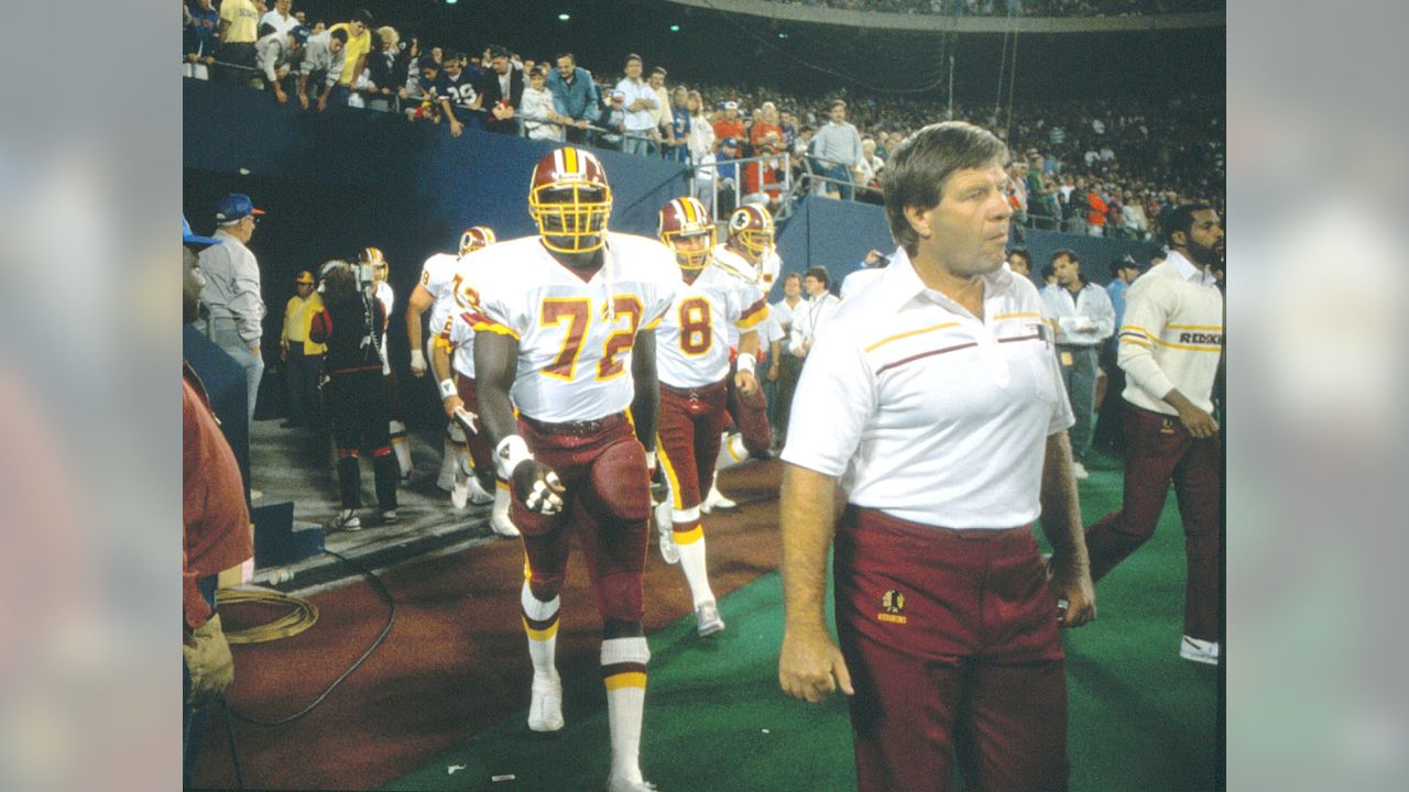 Former Redskins line coach Joe Bugel, architect of the famed Hogs