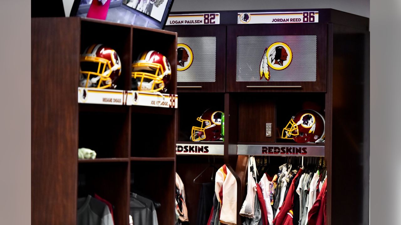 Redskins Unveil New Locker Room For Players