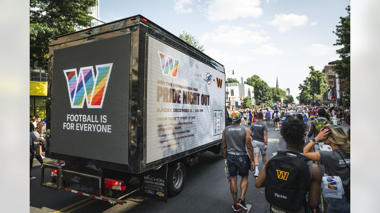 Commanders come together in DC to celebrate 2023 Capital Pride