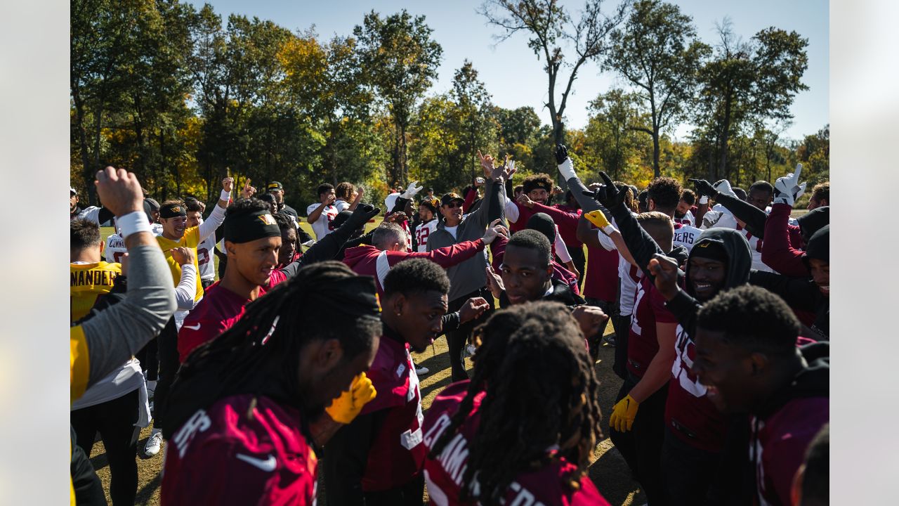 The Posse' present at Commanders practice Friday