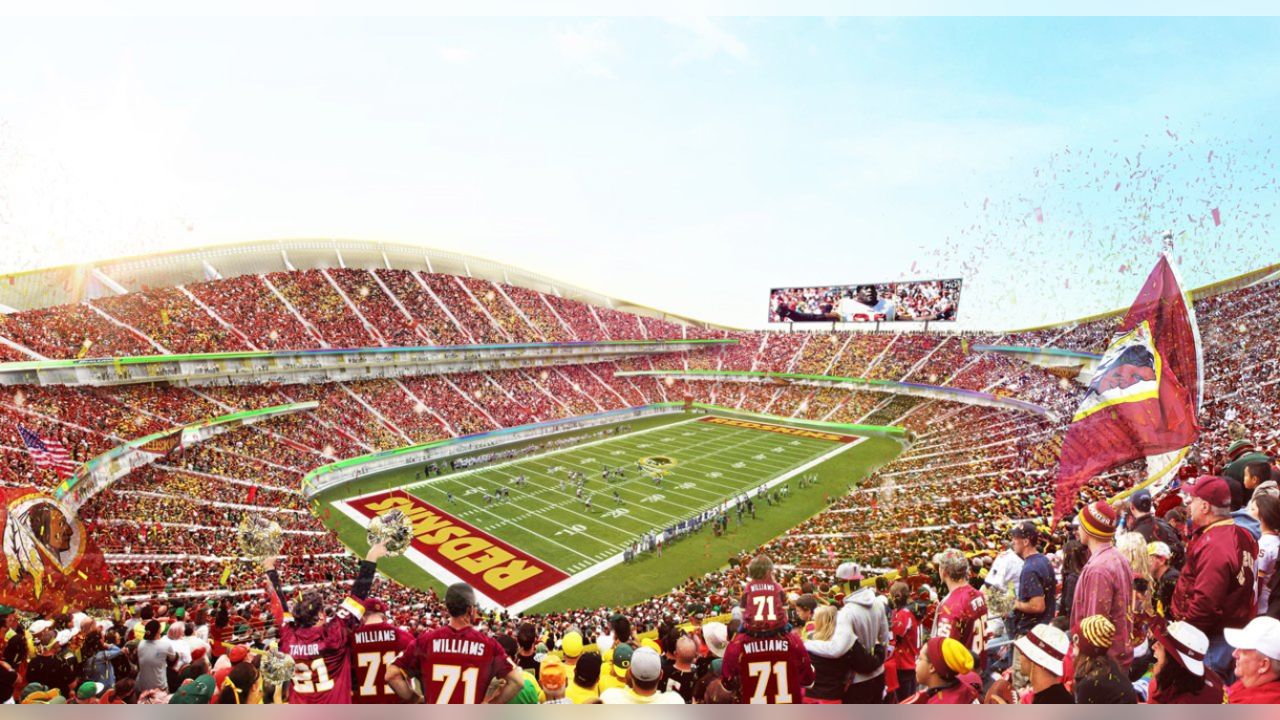 Architect unveils glitzy design for Redskins stadium complex - The  Washington Post