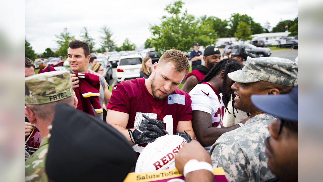 Redskins salute the military, Article