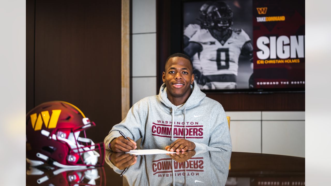 washington commanders signing