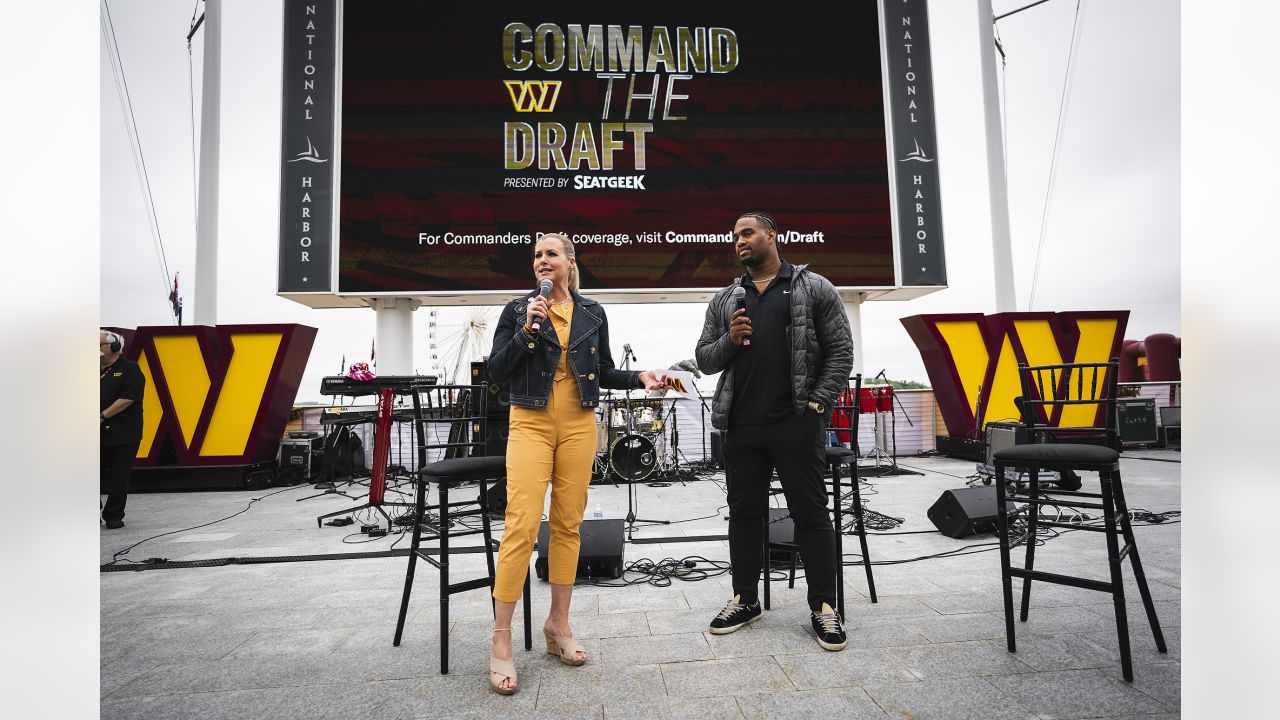 Commanders Draft Party at National Harbor