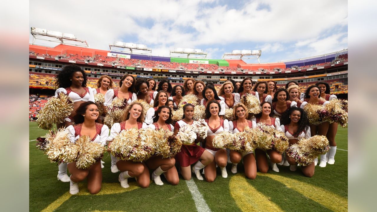 Redskins Cheerleader Christa's Game Day Photos