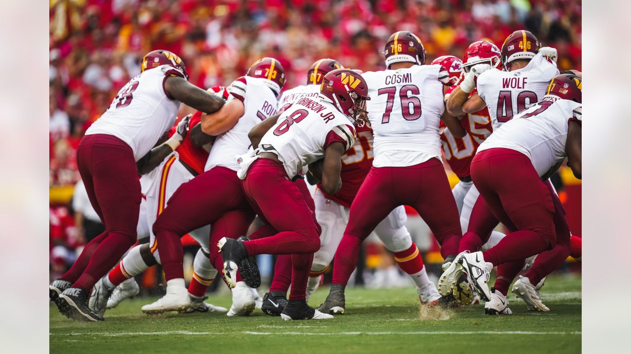 Numbers to know from Washington's second preseason game against Kansas City