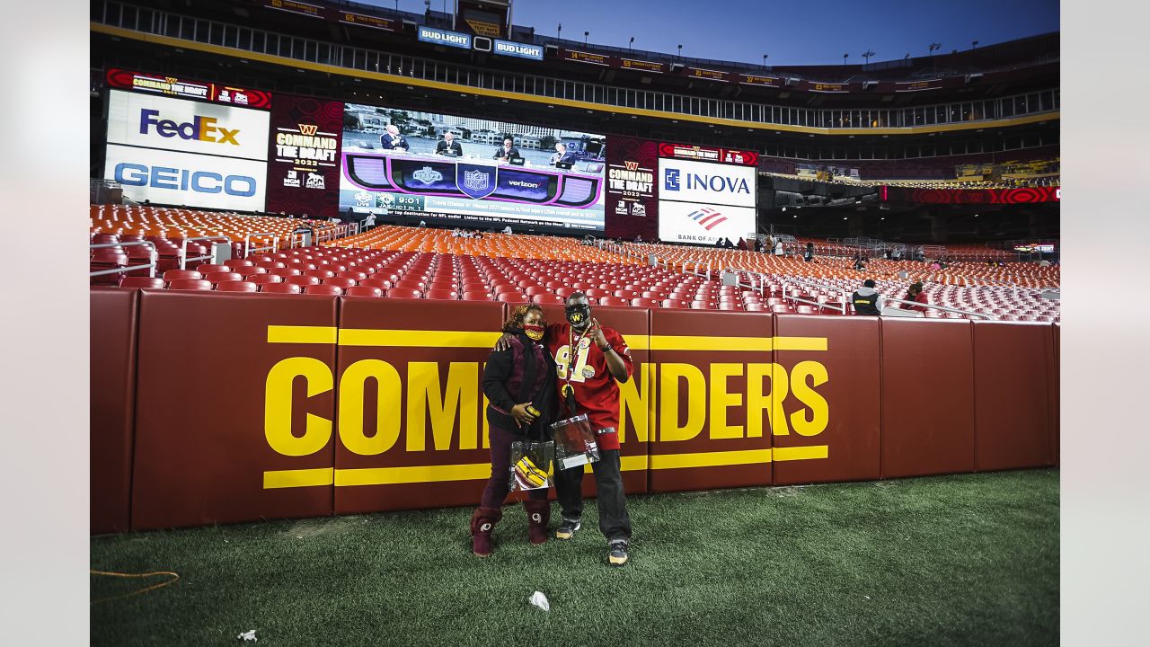 Washington Commanders announce 2022 NFL Draft Party on Thursday night,  April 28, at FedExField