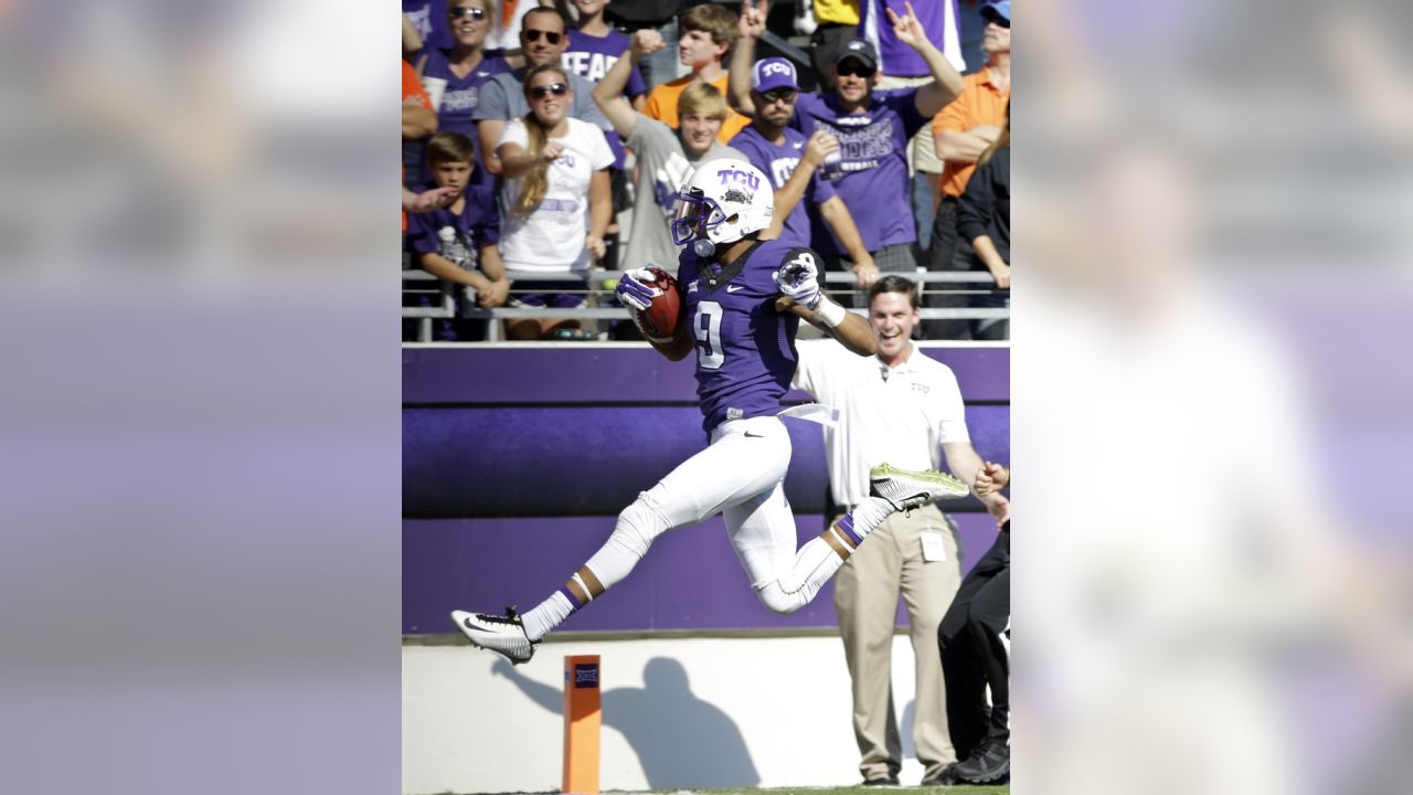 TCU wide receiver Josh Doctson goes to the Washington Redskins with No. 22  pick