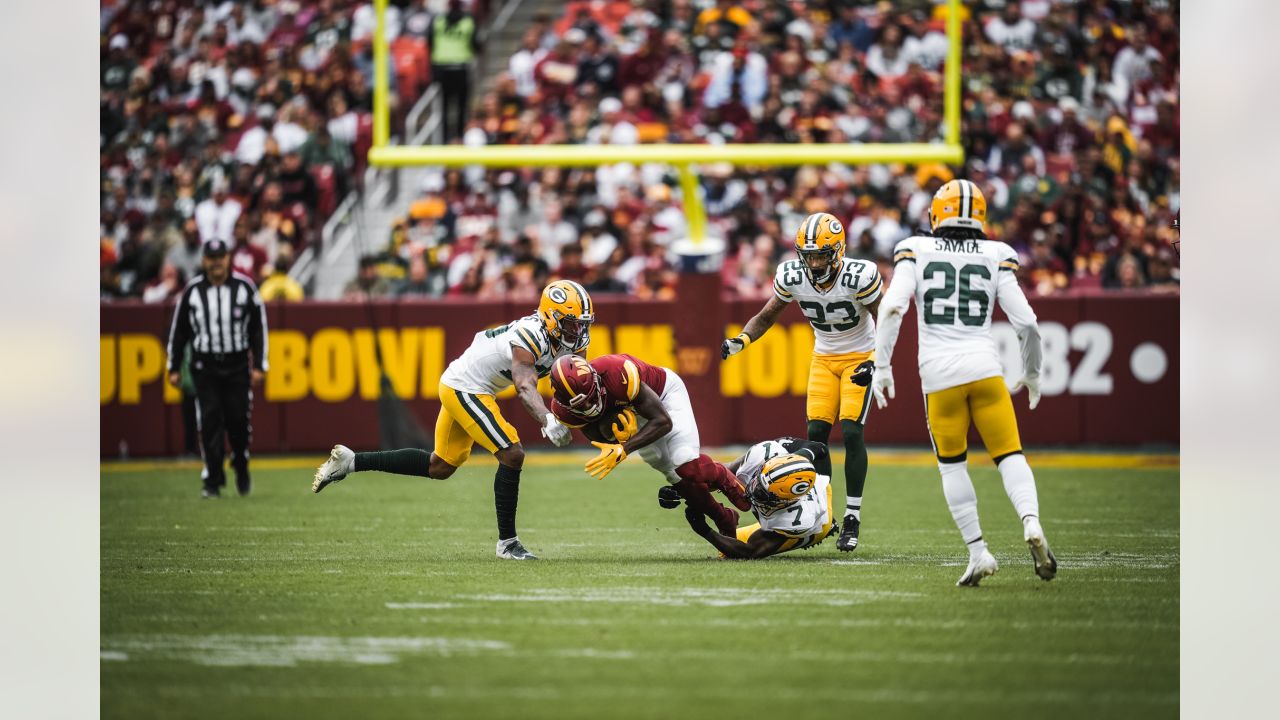 Green Bay Packers vs Washington Commanders game photos at FedEx Field