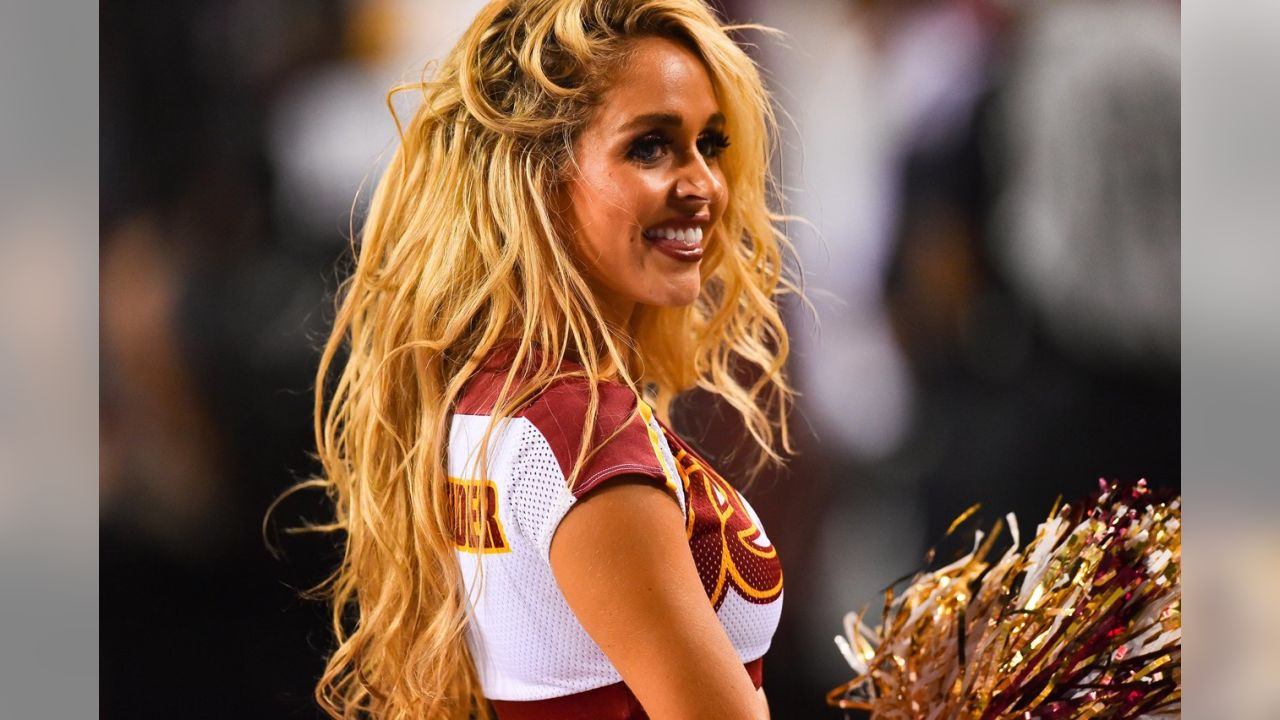 Redskins Cheerleader Heather's Swimsuit Photos