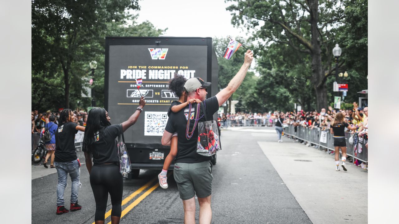 Commanders come together in DC to celebrate 2023 Capital Pride